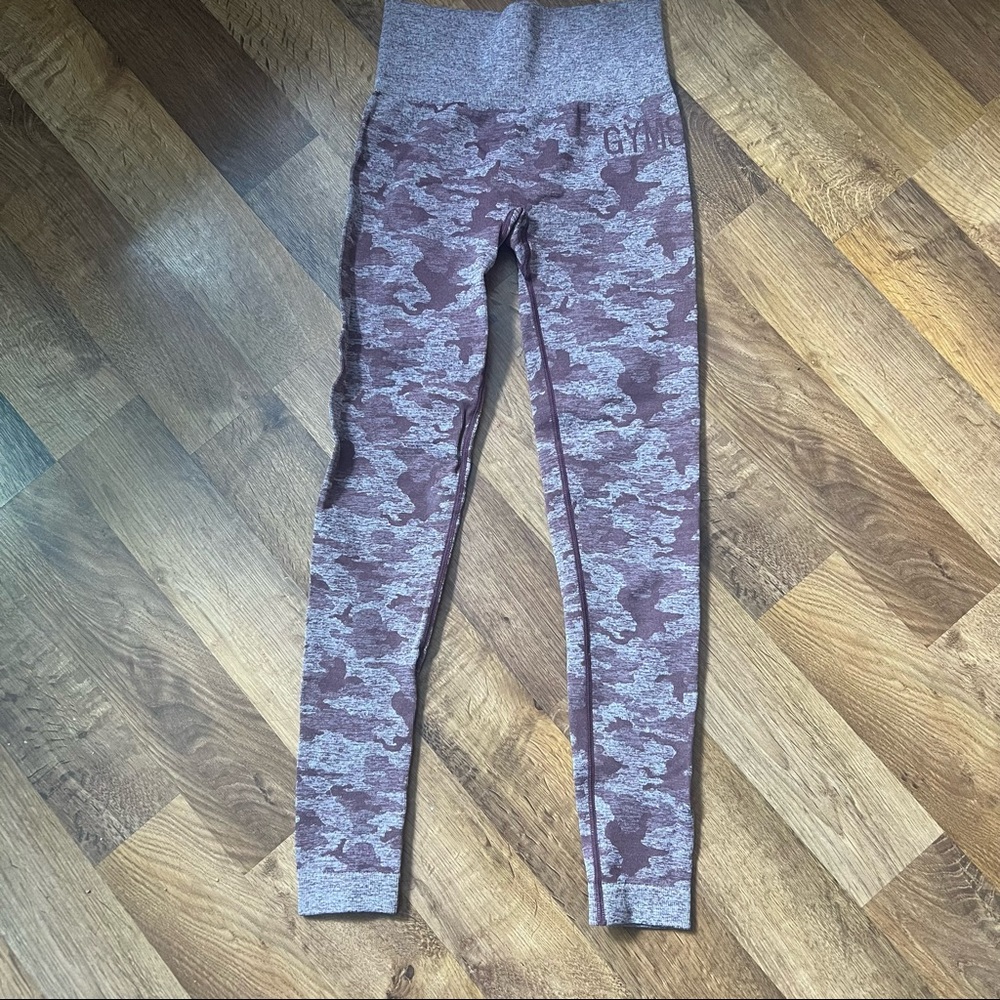 WORN ONCE Gymshark Adapt Camo Seamless Leggings